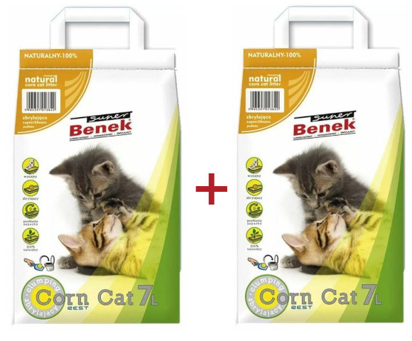 SUPER BENEK CORN ŻWIREK DLA KOTA
