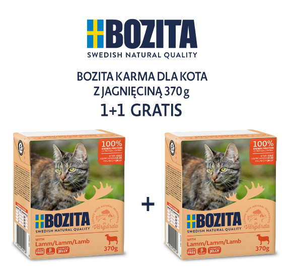 BOZITA KARMA DLA KOTA - Z JAGNIĘCINĄ