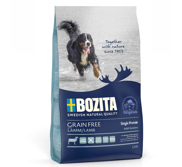 Bozita Grain free monobiałkowa karma dla psa - z jagnięciną