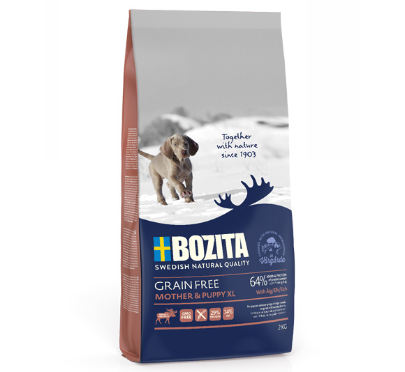 Bozita Grain free karma dla szczeniąt ras dużych - z łosiem