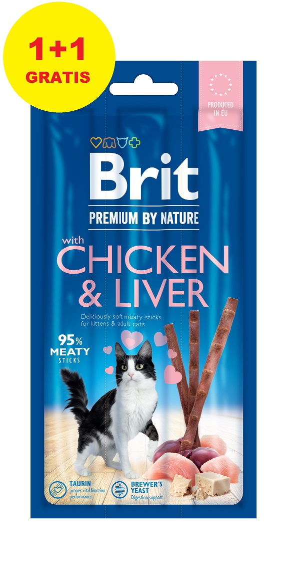 8595602544059 przysmaki Brit dla kota 1+1 gratis