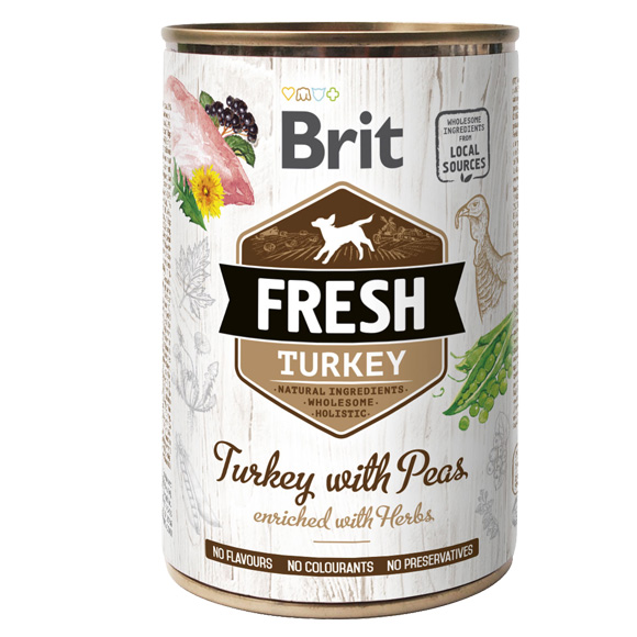 mokra karma brit fresh dla psa