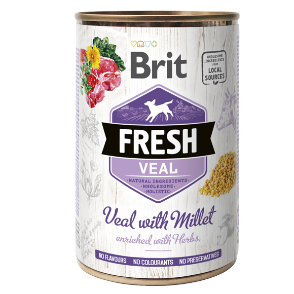mokra karma brit fresh dla psa