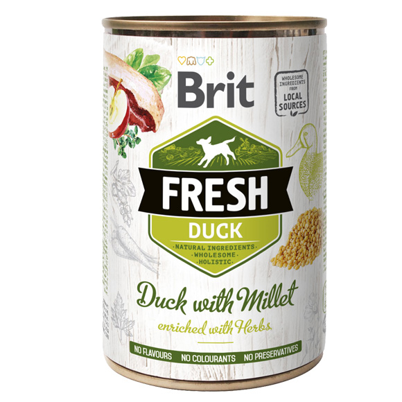 mokra karma brit fresh dla psa