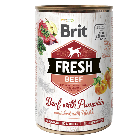 mokra karma brit fresh dla psa