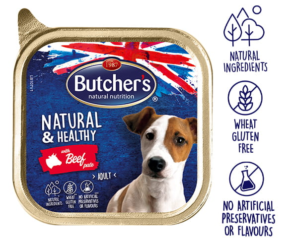 BUTCHERS NATURAL-HEALTHY Z WOŁOWINĄ KARMA DLA PSA