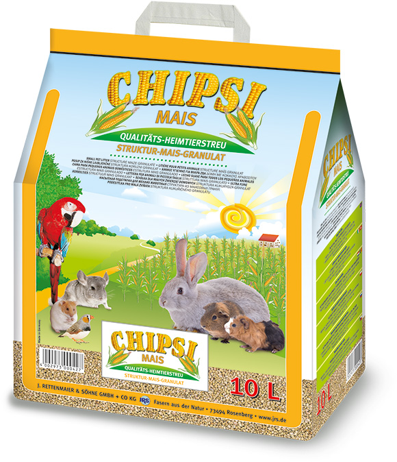 4002973000427 Chipsi mais podściólka dla gryzoni, królików i ptaków