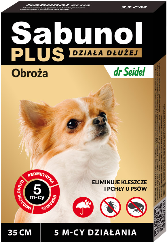 5901742001537 obroża przeciw pchłom i kleszczom dla psa