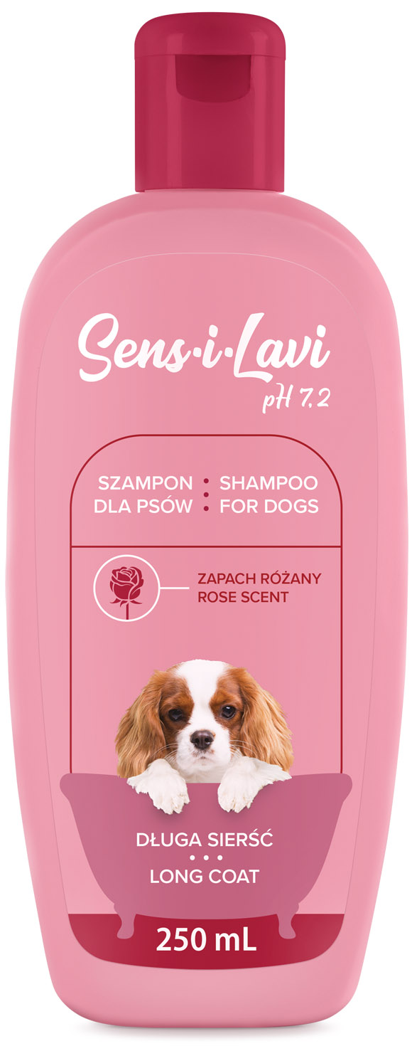 SENS-I-LAVI MICELARNY SZAMPON DLA PSÓW O DŁUGIEJ ŚIERŚCI