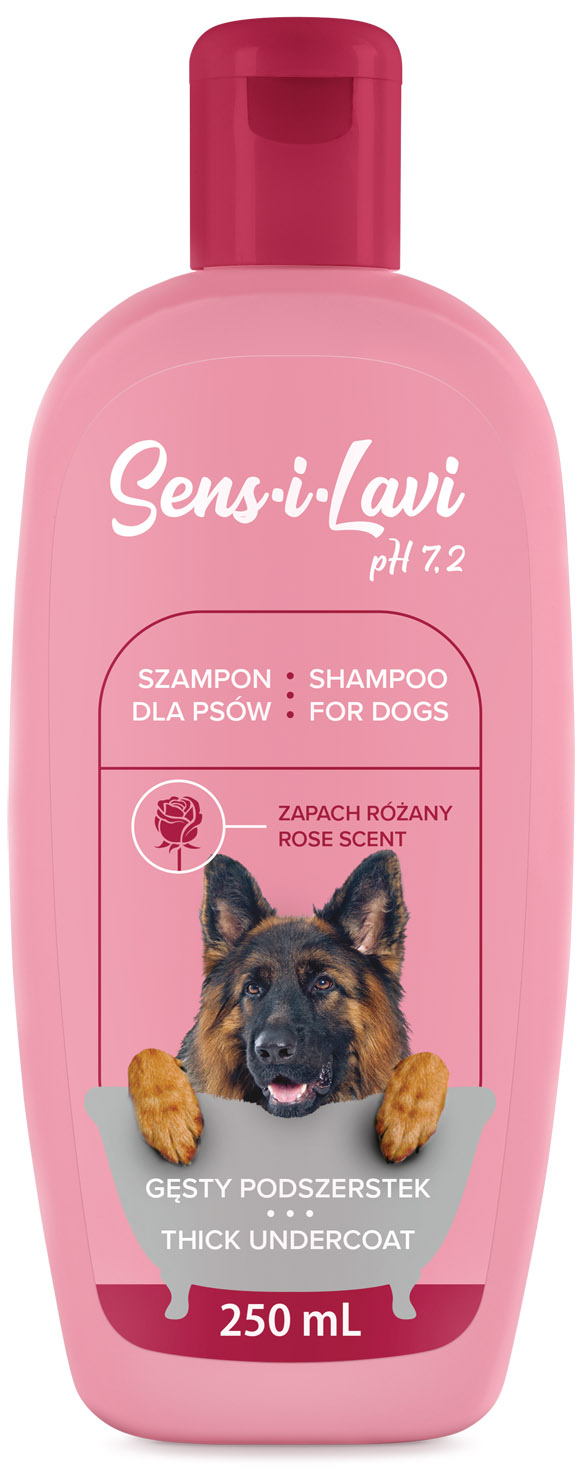 SENS-I-LAVI MICELARNY SZAMPON DLA PSÓW O GĘSTYM PODSZERSTKU