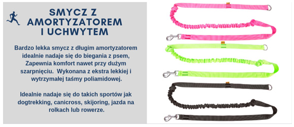 Dingo smycz dla psa z amortyzatorem