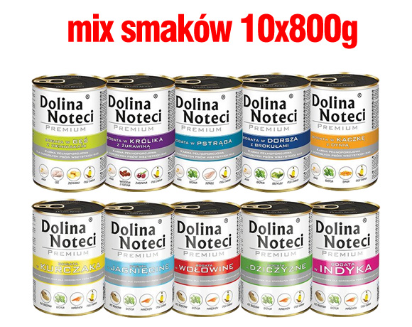 Dolina Noteci Premium Mokra karma dla psa - puszki