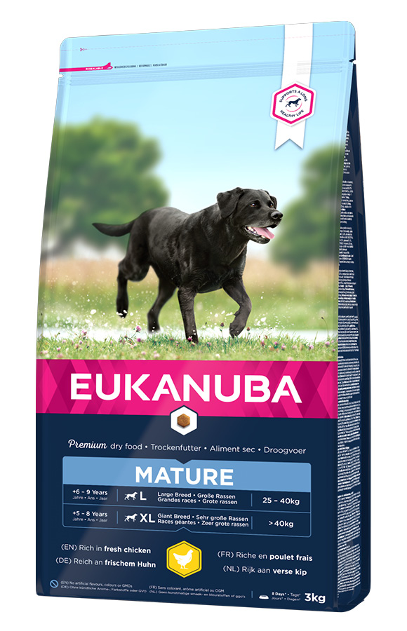 eukanuba dla starszych psów ras duzych i olbrzymich