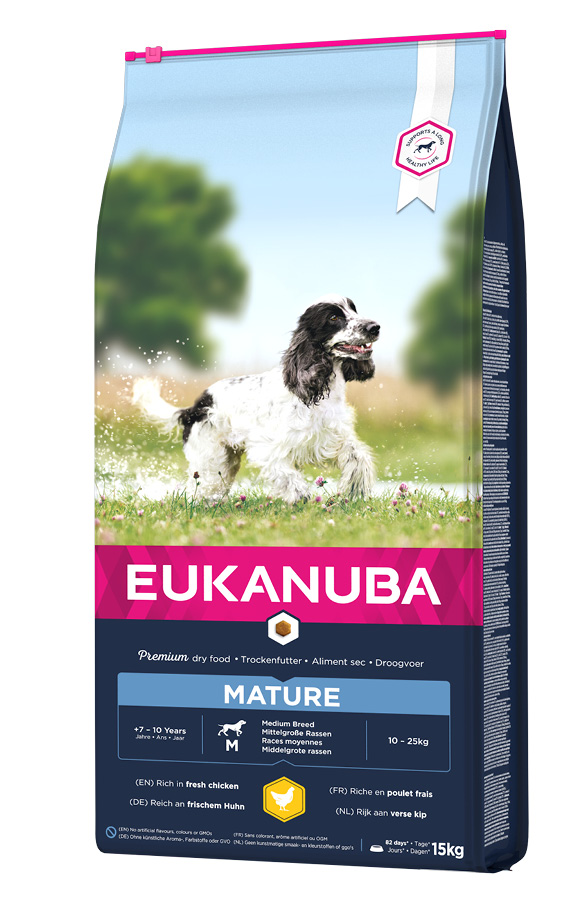 eukanuba dla starszych psów srednich ras 8710255120966 