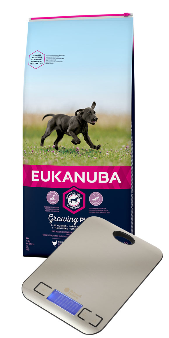 waga gratis do karmy eukanuba dla szczeniąt