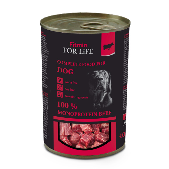 FITMIN DOG FOR LIFE BEEF