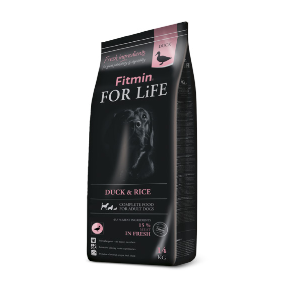 FITMIN DOG FOR LIFE ADULT DUCK/RICE