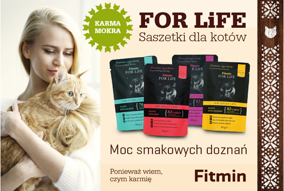Telekarma Pl Karma Fitmin Cat For Life Kitten Mokra Karma Dla