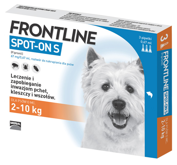 Frontline spot on krople dla psa