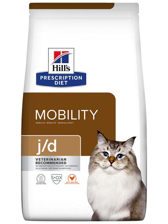 HILLS PRESCRIPTION DIET FELINE J/D JOINT CARE SUCHA KARMA DLA KOTA