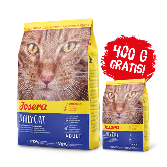 JOSERA CAT DAILYCAT BEZZBOŻOWA KARMA DLA KOTA