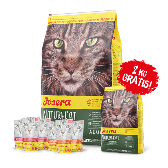 JOSERA NATURECAT BEZZBOŻOWA KARMA DLA WRAŻLIWYCH KOTÓW