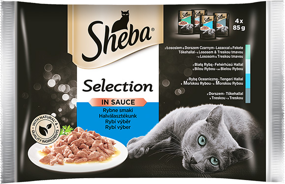 Telekarma Pl Karma Sheba Selection Dla Kota Rybne Smaki W Sosie