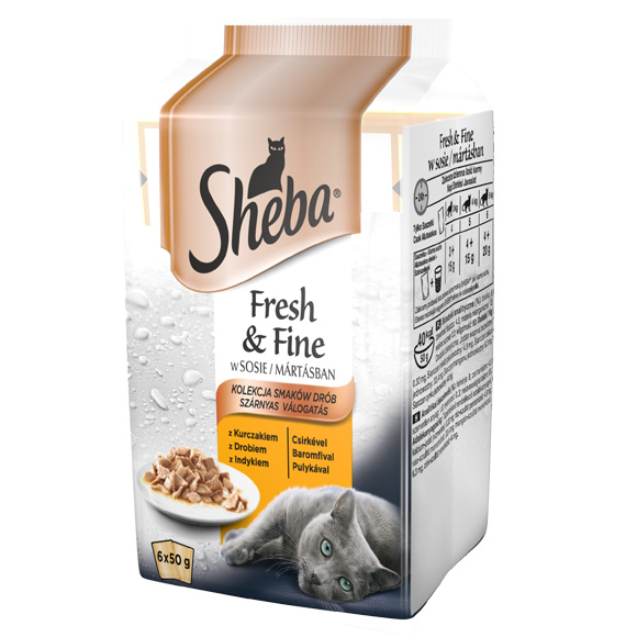 4770608255763 Sheba Fresh Fine karma dla kota