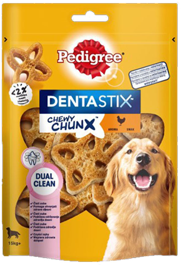  Pedigree Dentastix Chewy Chunx Maxi przysmak dla dużego psa