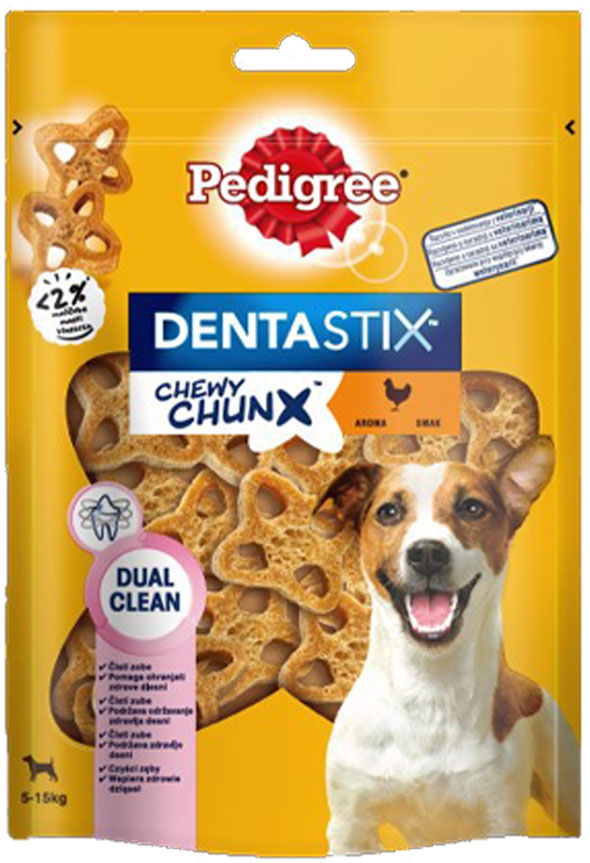  Pedigree Dentastix Chewy Chunx Mini przysmak dla małego psa