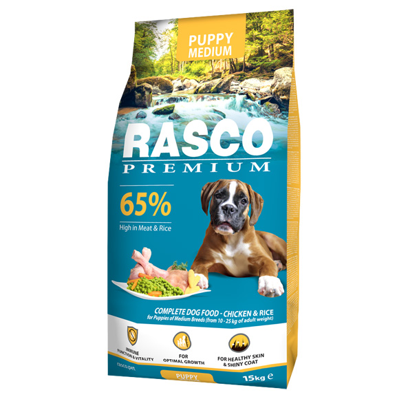 Rasco Premium Junior Medium karma dla psa 8595091799671 