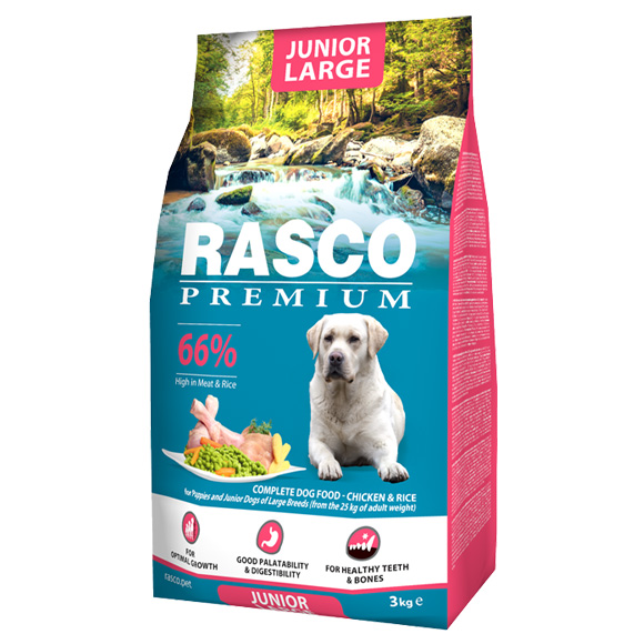 Rasco Premium junior Large karma dla szczeniąt ras dużych  8595091799688 