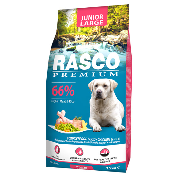 Rasco Premium junior Large karma dla szczeniąt ras dużych  8595091799695 