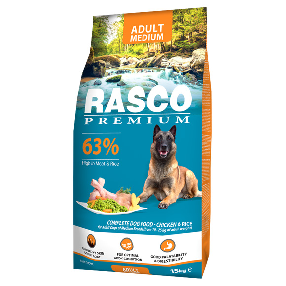 Rasco Premium Adult Medium karma dla psa 8595091799749 
