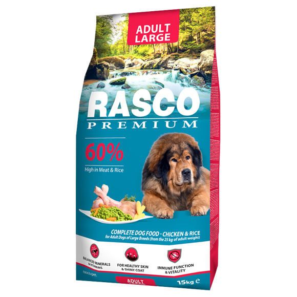 Rasco Premium Adult Large karma dla dużego psa 8595091799763 