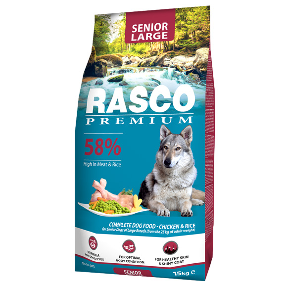 Rasco Premium Senior Large karma dla dużego psa 8595091799824 