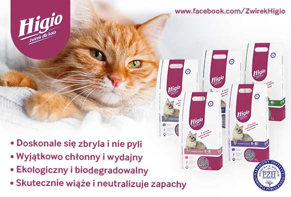 żwirki Higio dla kotów