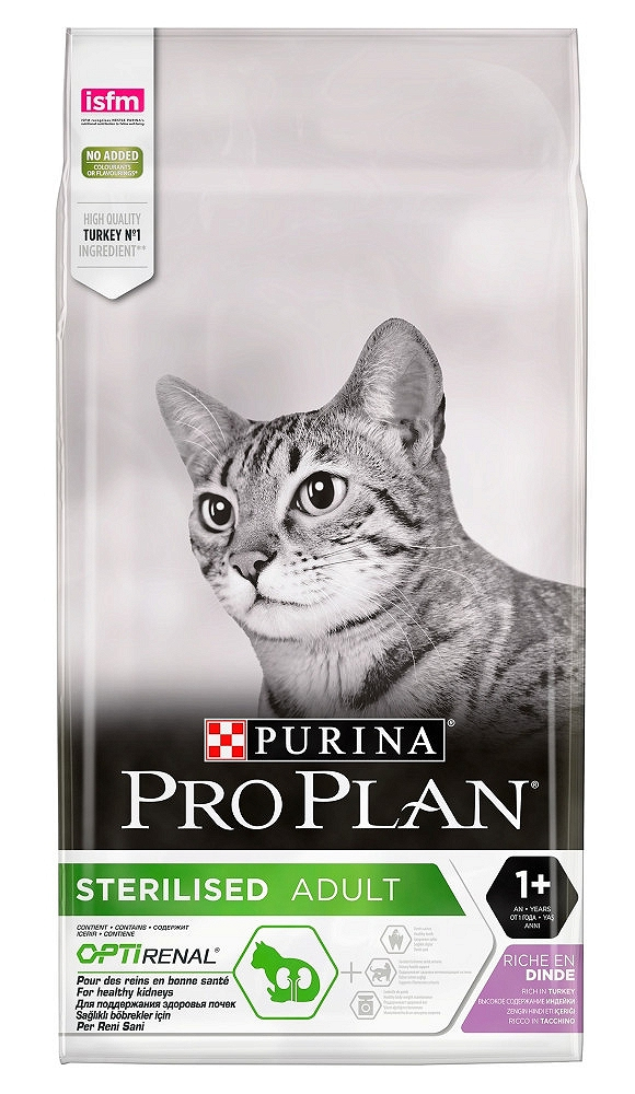 PRO PLAN CAT STERILISED Z INDYKIEM