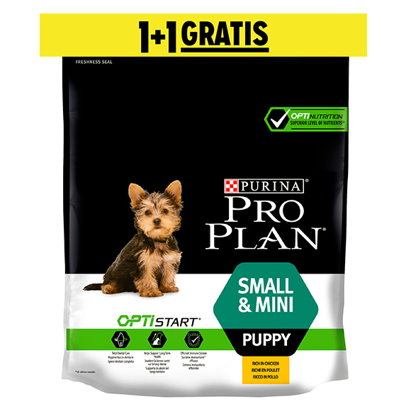 pro plan puppy small 700g + 700g Gratis