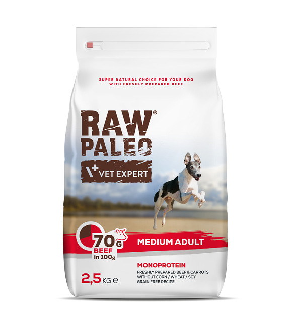 5902414204270 raw paleo medium adult sucha karma dla psa
