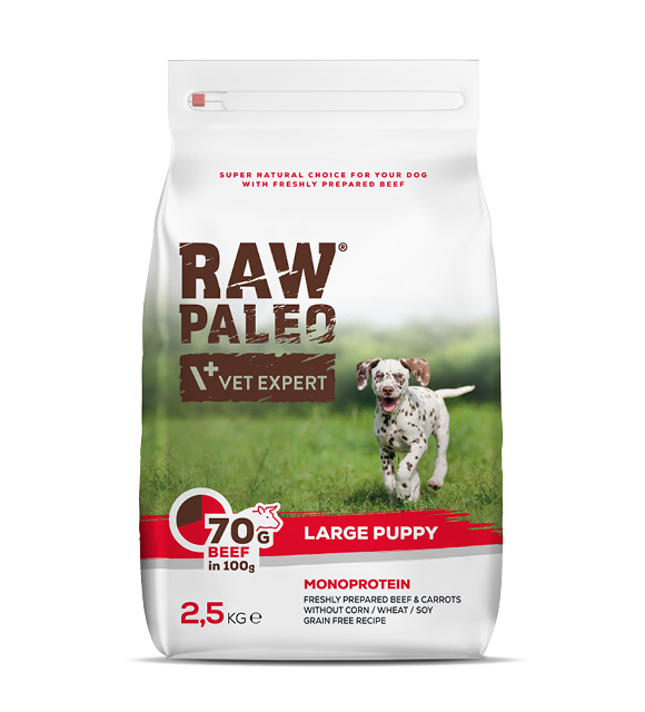 5902414204331 raw paleo large puppy sucha karma dla szczeniąt