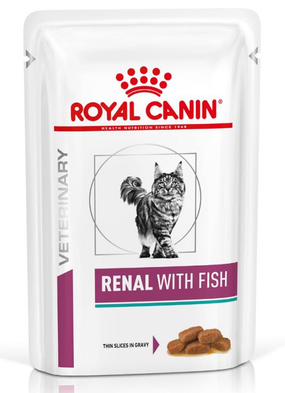 ROYAL CANIN VETERINARY FELINE RENAL - z rybą