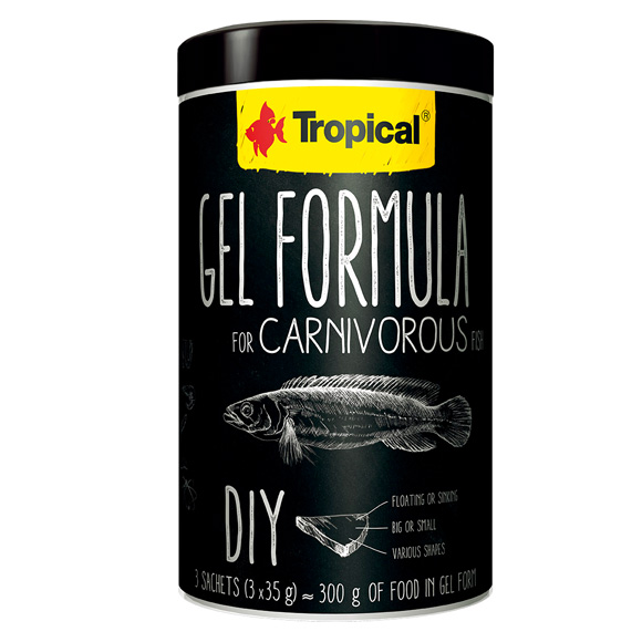 Tropical pokarm dla ryb, do samodzielnego przygotowaniu żelu
