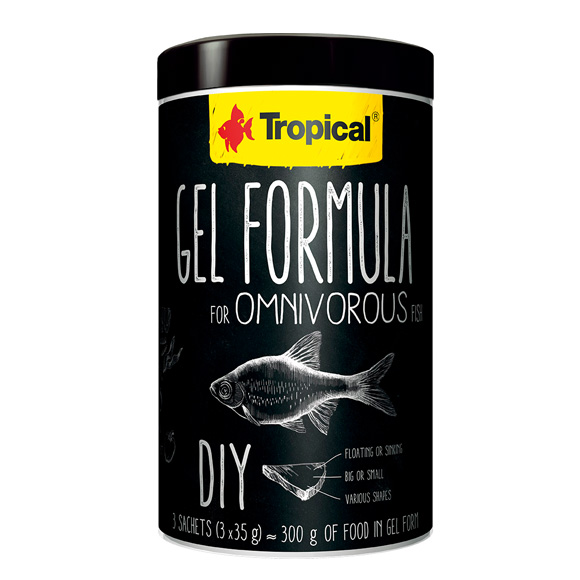 Tropical pokarm dla ryb, do samodzielnego przygotowaniu żelu