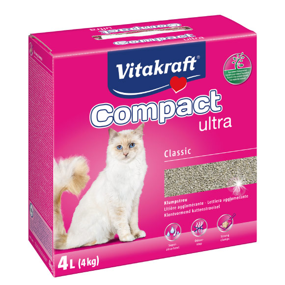 4008239140296  Vitakraft Compact Ultra żwirek dla kotów