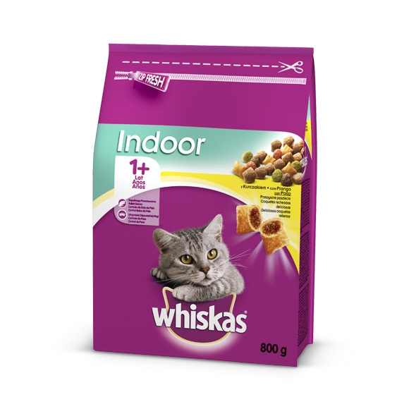 whiskas indoor sucha karma dla kota