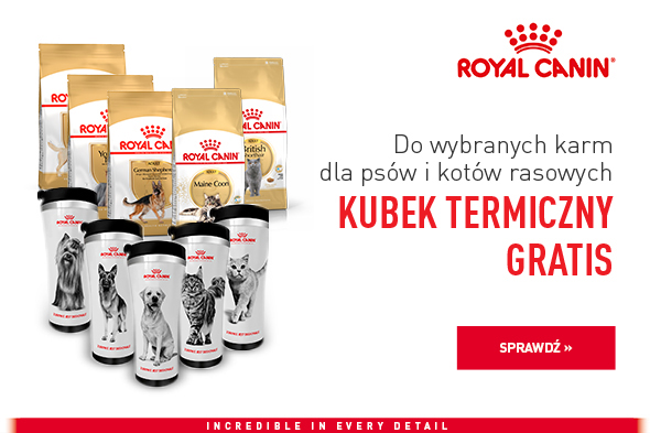 Promocja: karma Royal Canin + kubek termiczny GRATIS! 