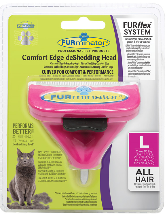 Furminator Furflex dla dużego kota - głowica