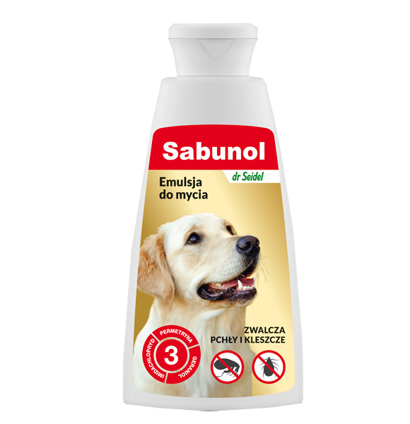 sabunol emulsja na pchly i kleszcze do mycia psa