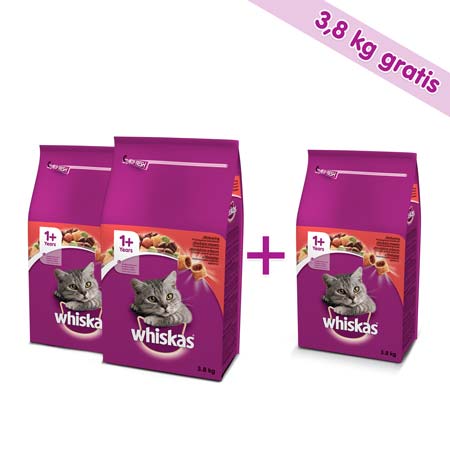 whiskas karma dla kota 2+1 gratis